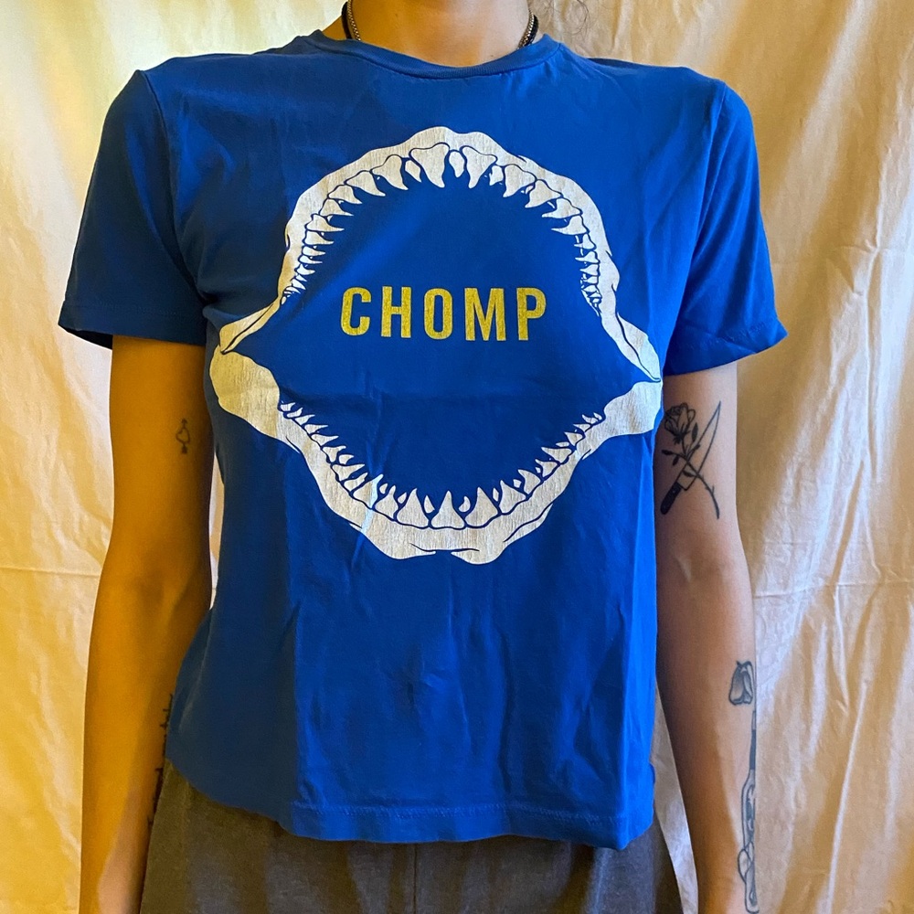 Gap blue baby tee size youth M